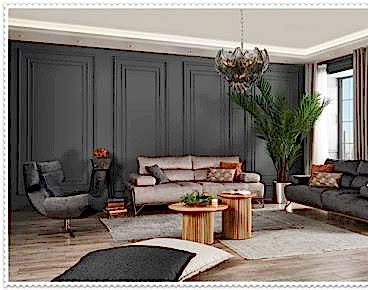 Büyük Salonlu Daireler için Dekorasyon Fikirleri